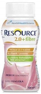 Resource® 2.0 + fibre  Hochkalorische Trinknahrung | 12100796 | PZN 01743861