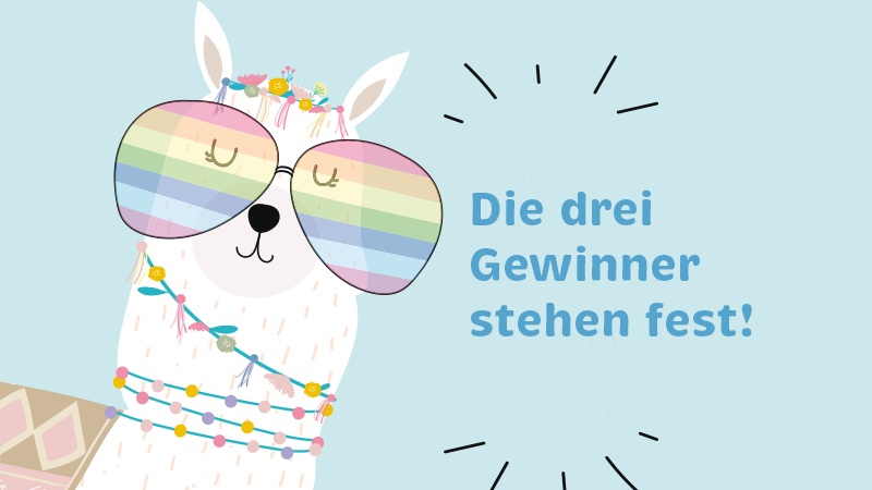 DREI Gewinner stehen fest