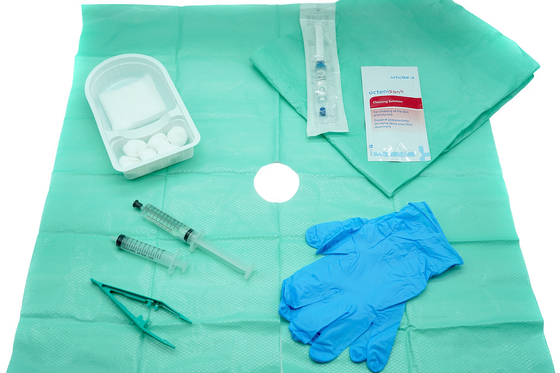 steriles gleitmittel katheter KatheKatheterset 1 mit Gleitmittel / Desinfektionsmittel |