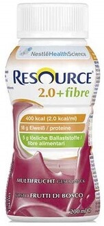 Resource® 2.0 + fibre  Hochkalorische Trinknahrung | 12100744 | PZN 09882065