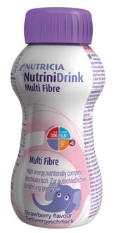 NutriniDrink Multi Fibre Erdbeere | 116702 | PZN 06327498