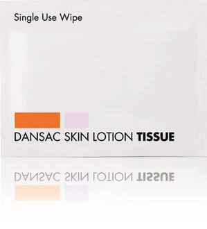 Dansac Skin-Lotion Tücher, Lotion-Tücher zur Reinigung | 71000-0000 | PZN 02003942