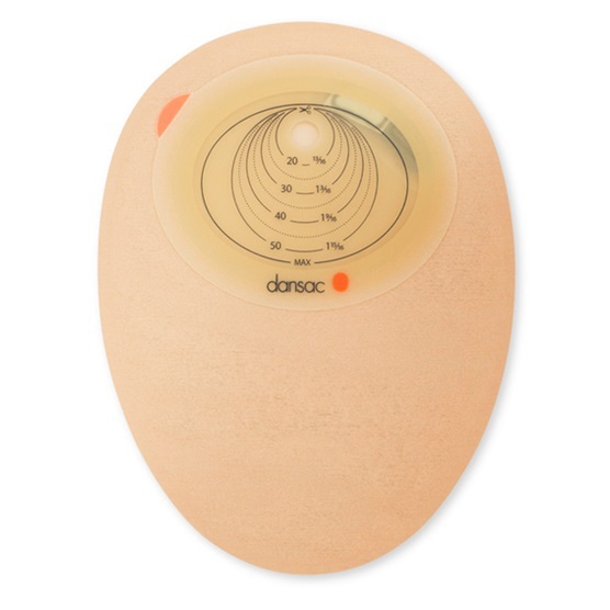 Dansac 9010-25 Kolostomiebeutel Vorderseite