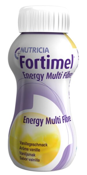 Fortimel Energy Multi Fibre Vanille 4x200 ml
