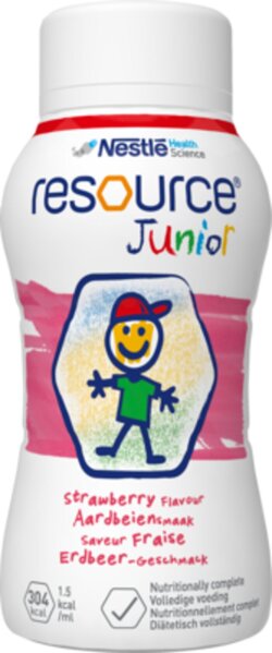 Resource Junior Erdbeere 4 x 200 ml