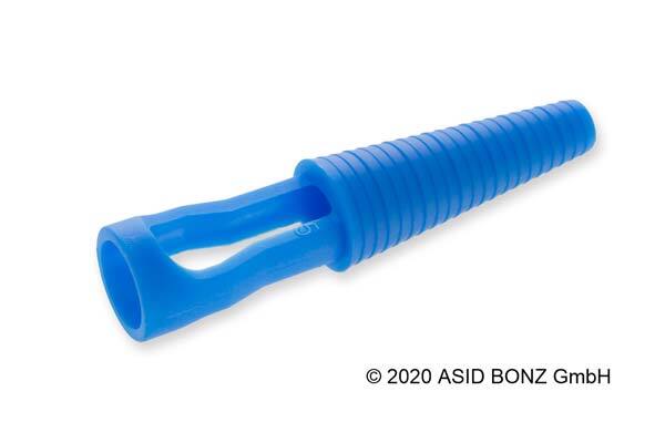AsidBonz 647010-A Katheterstopfen blau