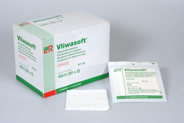 Lohmann 12072 Vliwasoft Vlieskompresse