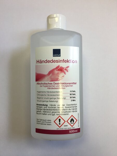 Abena Händedesinfektionsmittel 500 ml