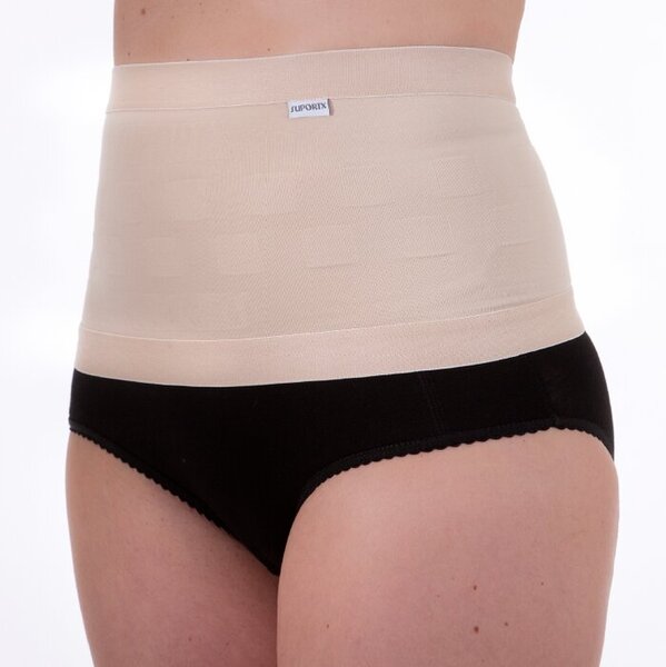 Elastische Stomabandage beige