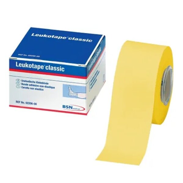 LEUKOTAPE Classic 3,75 cm x10 m gelb