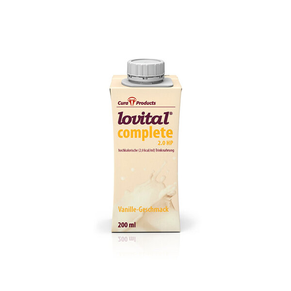 lovital complete Trinknahrung Vaille 200 ml