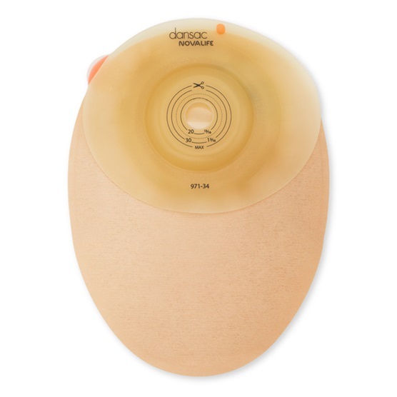 Dansac 971-34 Kolostomiebeutel Vorderseite