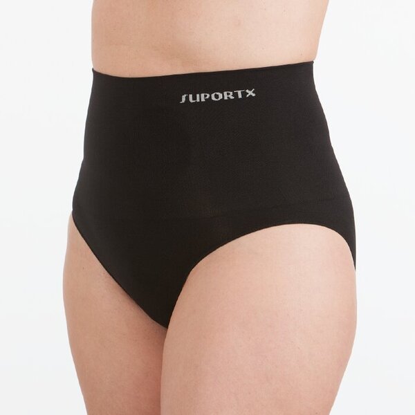 Suportx EasyPeel Tube Lace Stomabandage Schwarz