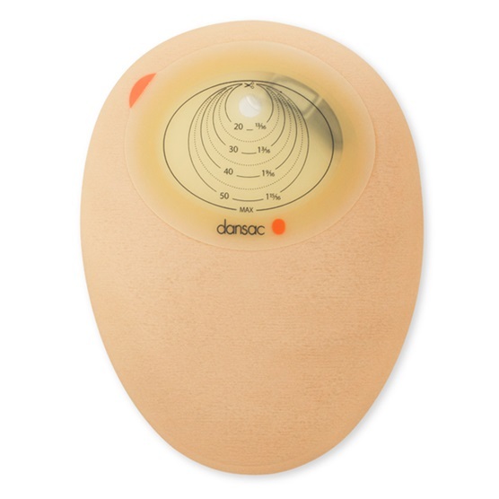 Dansac 9010-10 Kolostomiebeutel Vorderseite
