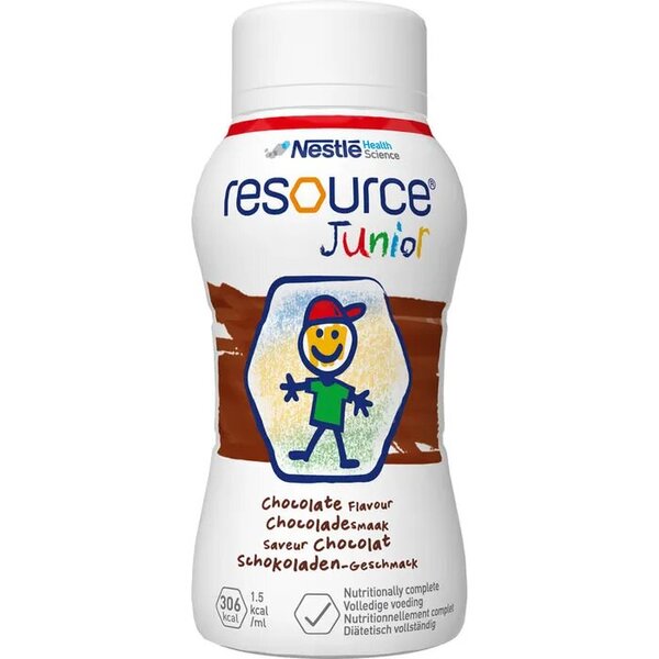 Resource Junior Schokolade 4 x 200 ml