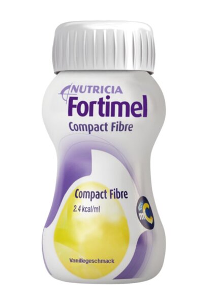 Fortimel Compact fibre Vanille 4x125 ml