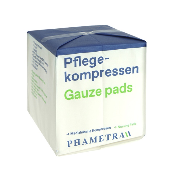 Phametra Pflegekompressen 10x10 Verpackung