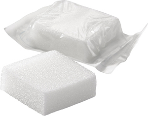 Ligasano weiß, Wundauflage 15 x 10 x 0,5 cm