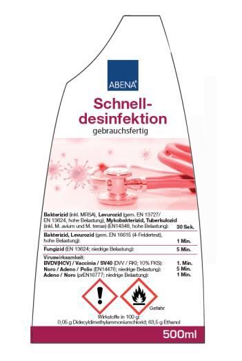 ABHY1999901991 Schnelldesinfektion - Flächendesinf