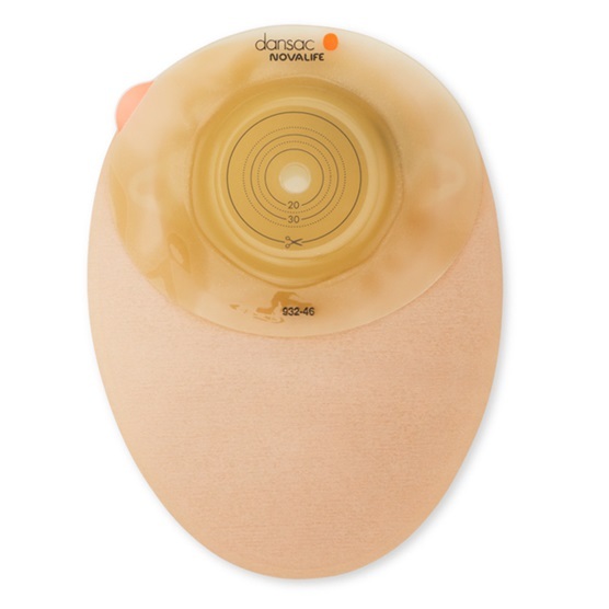 Dansac 9310-25 Kolostomiebeutel Vorderseite