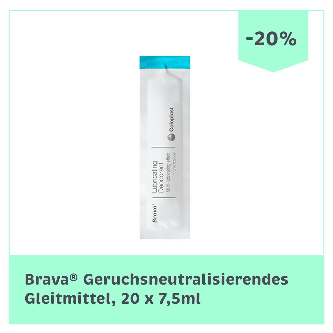 Brava Geruchsneutralisierendes Gleitmittel als kleines Sachet