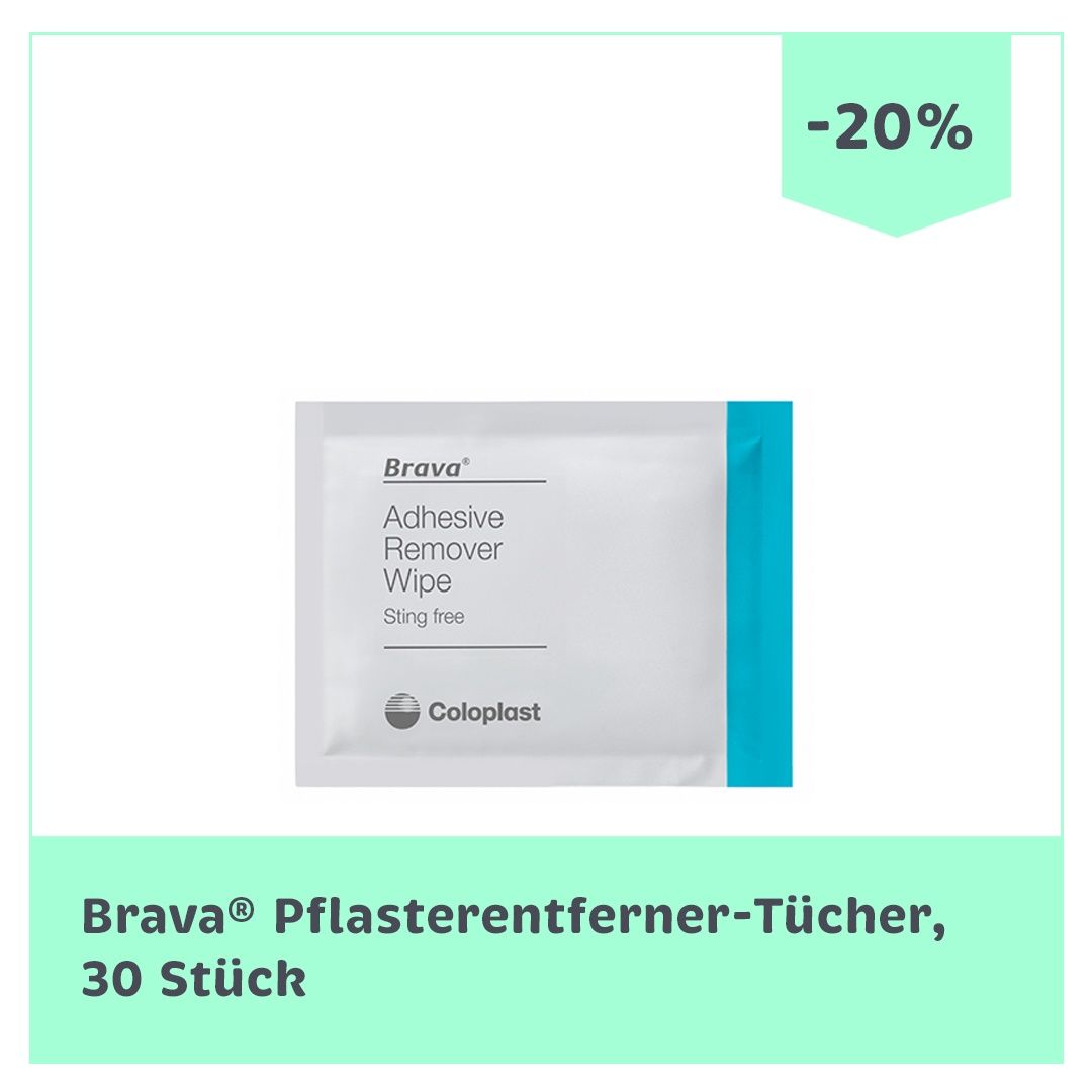 Brava Pflasterentferner Tücher